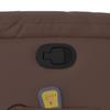 Recliner Chair with Lift Function Brown Faux Leather