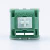 GATERON Green Apple Keyboard Heavy Tactile Through Hole RGB LED 5 Pin Green 22mm Dual Stage Spring Factory 63gf Key Switches for MX Mechanical