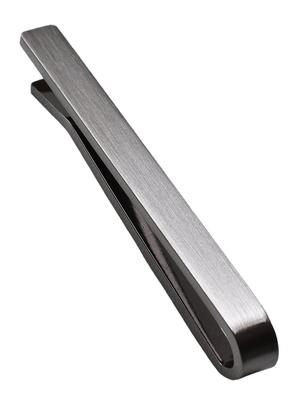 Krawatte Made in Clip Phosphor Satin Processing Ibushi [Tavarat] Pin, Herren, Japan, Typ, Bronze, (Schwarzes R)