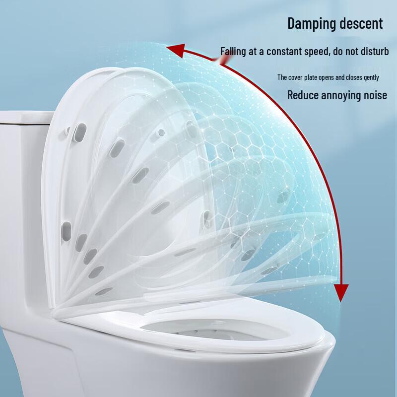 Larsd Thickened Soft-Close Toilet Seat