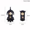 1/12 Dollhouse Vintage Simulation Wall Clock Model Living Room Clock Decor Home Micro Scene Accessories