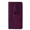 Crocodile Pattern Top Layer Cowhide Flip Wallet Phone Case for Xiaomi Poco C81X Poco X7 Civi 3 Shockproof Protective Cover