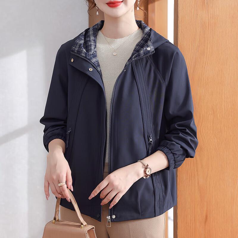 Damen Übergröße Lockerer Freizeit-Trenchcoat