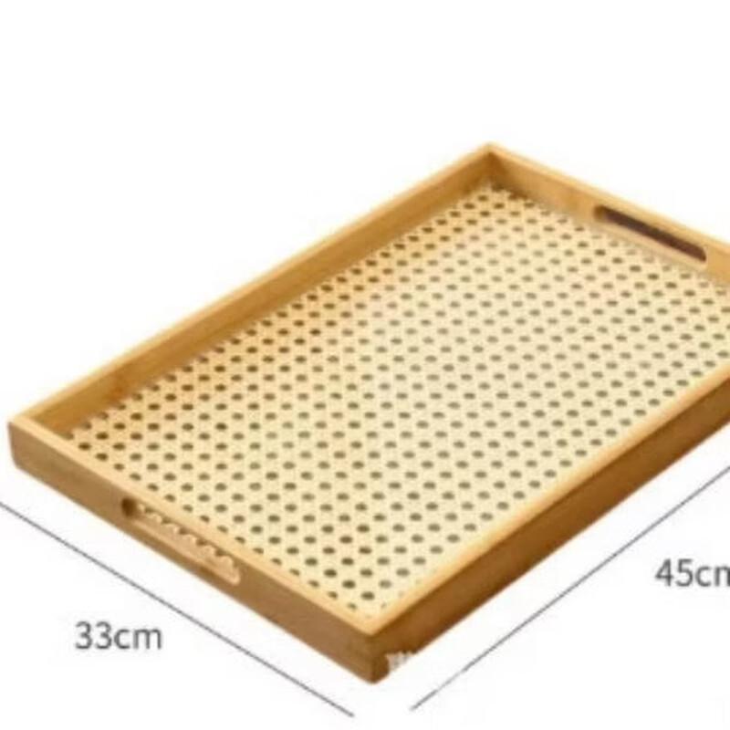 Portable Wooden Serving Tray