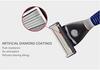 Close for Wet Replacement Blades Men's T-shaped Shaver, German-made, 6-blade, Shave, Washable/Suitable Shaving, (4-piece set)