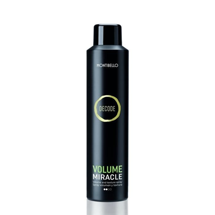Spray Volume - MONTIBELLO - Decode Volume Miracle - 250ml - Hydratant - Sans Parabène