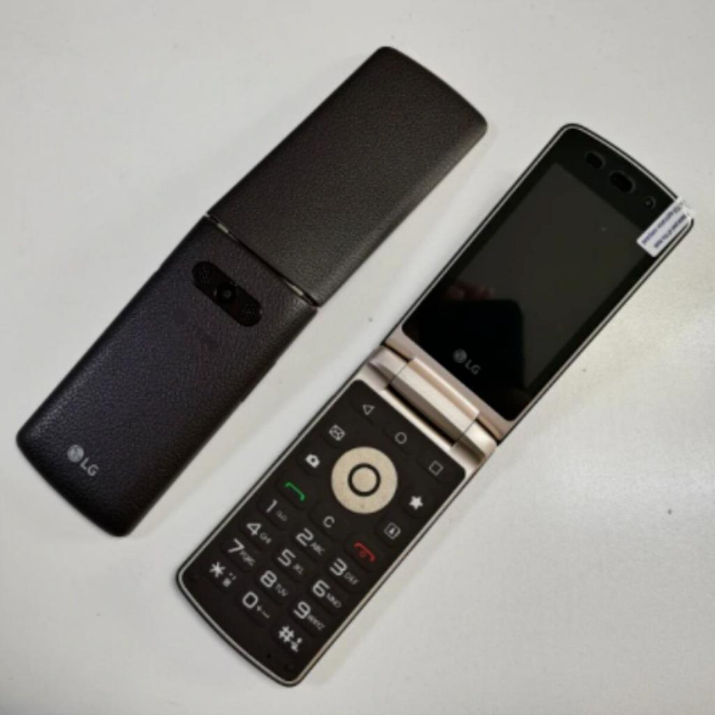 Refurbished LG Wine Smart H410 Original Big Keyboad 4G Flip TouchScreen Unlocked Android Smartphone