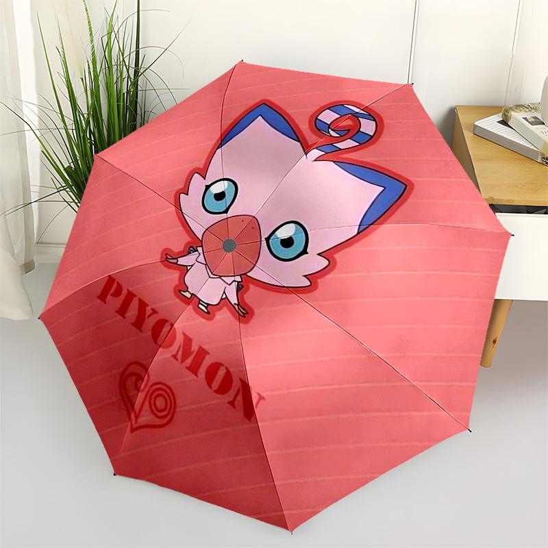 

1pc Piyomon Heart Symbol Umbrella with Plastic Handle,Suitable for All Seasons Home Travel Outdoor UmbrellaM1059