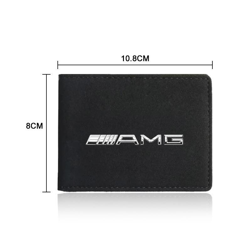 PU Leather Credit Card Case Car Driving Documents Protective Case For Mercedes Benz AMG GLE GLS GLC CLA GLB ML W204 W206 W205 W212 W203