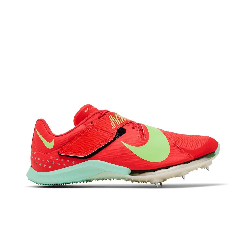 Nike Zoom Long Jump Elite 'Bright Crimson Lime Blast' (Unisex) Bright Crimson / Lime Blast / Mint Foam / Washed Coral Track Field Shoes