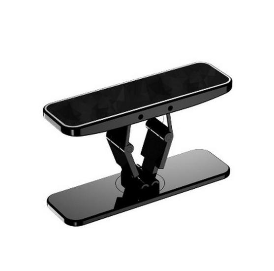 360° Rotating Magnetic Zinc Alloy Phone Stand - Foldable & Desktop Friendly