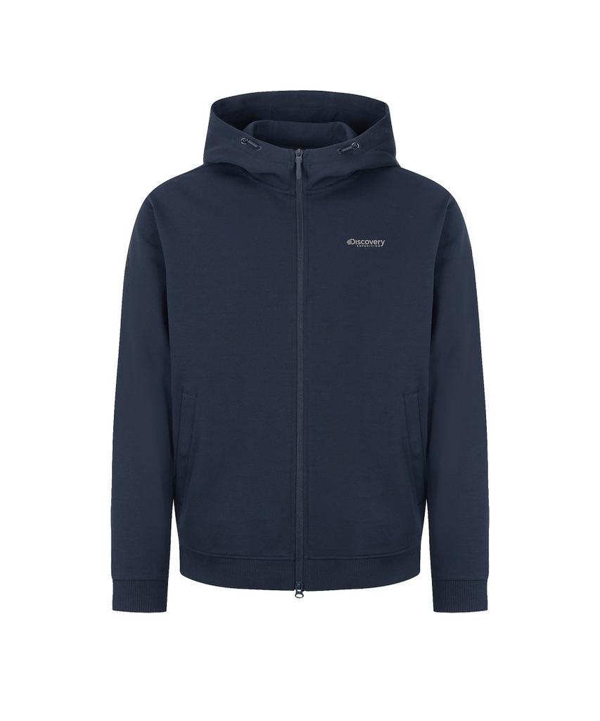 Discovery Expedition Men'S Tech Knit Training Hooded Jacket (D/Navy)