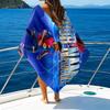 1pc Lamine Yamal Beach Towel with Custom Name, Beach and Seaside Swimming Pool Equipment, Fashion Pattern, Rectangular, Travel Essential