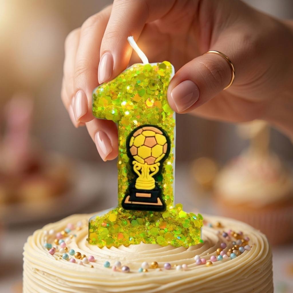 Fashion Cartoon Creative Birthday Candles Party Digital Candles