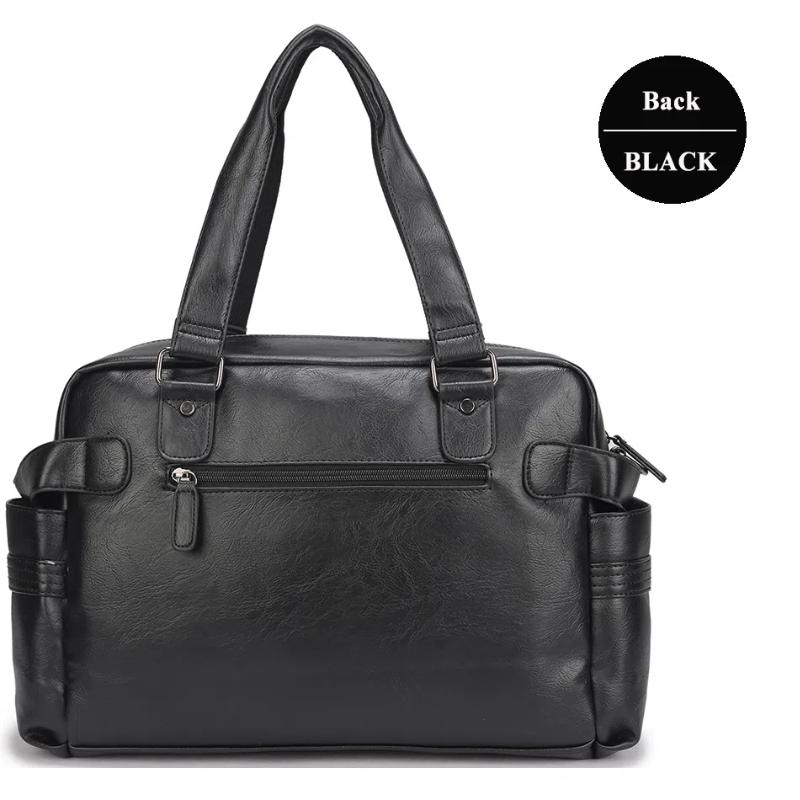 PU Leather Bag Business Famous Designer Bags Men Handbags Men's Travel Bags Laptop Briefcase Bag for Man