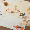 A Set of 36 Letter Writing Sets with Cats As the Theme, Including 24 Thread Draft Letters and 12 Matching Envelopes