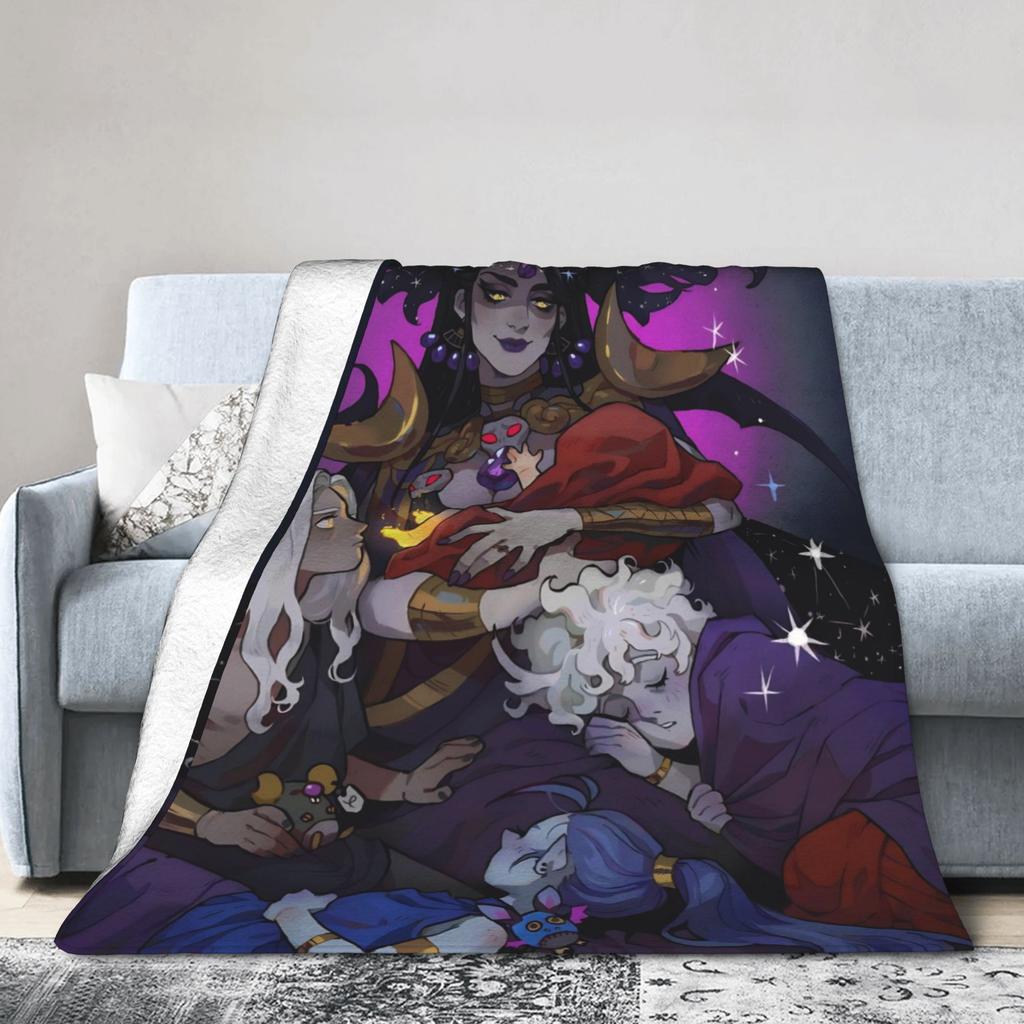 Hades Zagreus Plush Blankets Girls Boys Flannel Bedding Throws For Bedroom Soft Warm Design Quality Bedspread Birthday Gift
