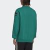 Adidas Originals Eqt Logo Embroidered Sport Crew Neck Sweatshirt Men Tops Green HG8093