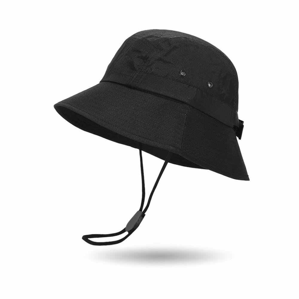 

Packable Bucket Hats Retro Bowl Hat Trendy Quick-drying Hats Unisex чёрный