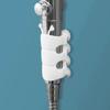 Movable Shower Head Holder With Suction Cup Adjustable Reusable Silicone Punch-Free Shower Holder Bathroom Hooks Accessories