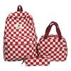 Schoolbag wholesale backpack women's new Korean version of fashion checkerboard college student backpack casual versatile junior high school student 