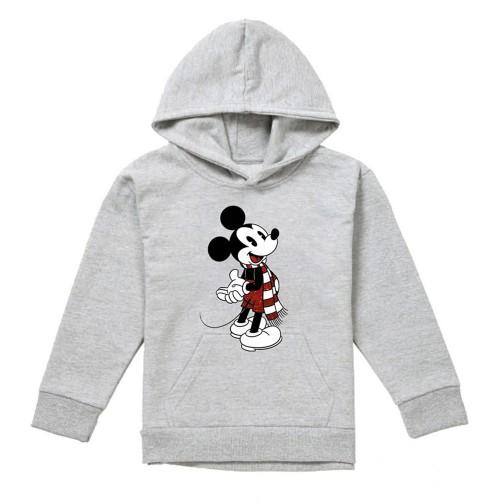 Disney Childrens/Kids Mickey Mouse Christmas Scarf Heather Hoodie