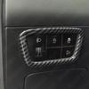 Carbon Fiber ABS Headlight Switch Frame Trim Cover For Hyundai Tucson 2022-2024
