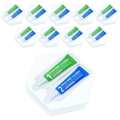 Y-Chu Seizoen 3 Perfect Eyelash Perm Agent 1 + 2 Agent, 2g, 10 sets