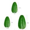 Tropical Faux Banana Leaf Large Drink Cup Coasters Fruits Plate  Home Garden Decor