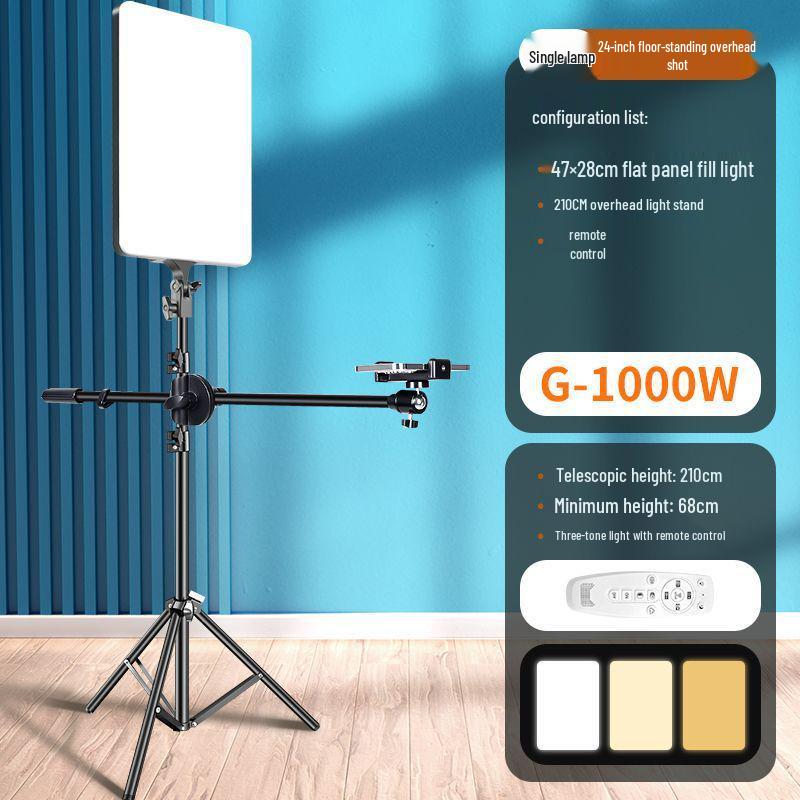 800W LED Soft Light Panel for Photography & Beauty Live Streams