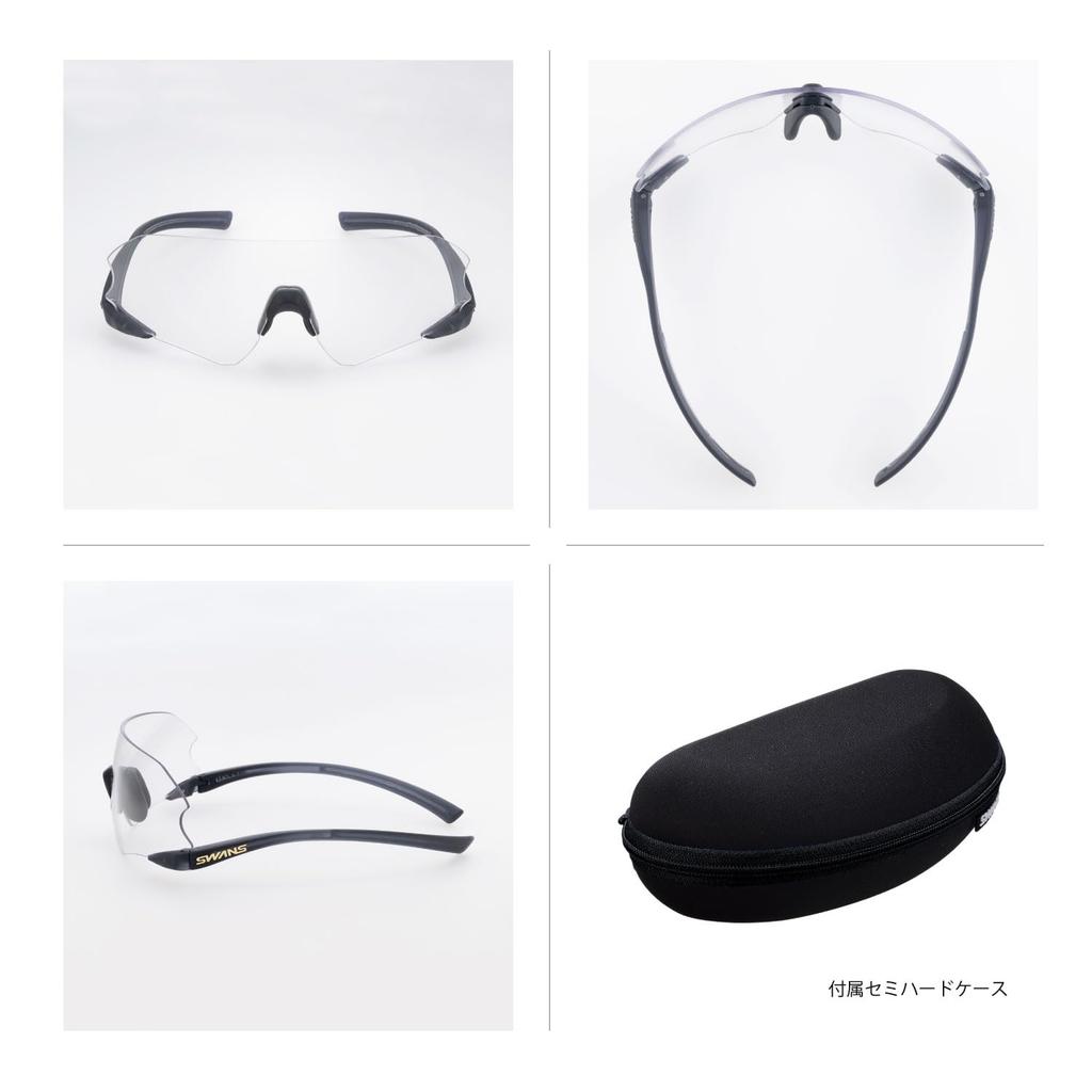 Sports Changes Color with UV Usable At NEURON G3 Photochromic Clear To Neuron Trail [SWANS] Japanese-made Sunglasses, Running, Photochromic, Light,