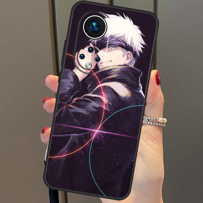 

Чехол Gojo Satoru Jujutsu Kaisen для Honor 50 Lite, чехол для Huawei P20 P30 P40 Pro Nova 9 5T P Smart 2021 8X 9X 10i Huawei P50 Pro