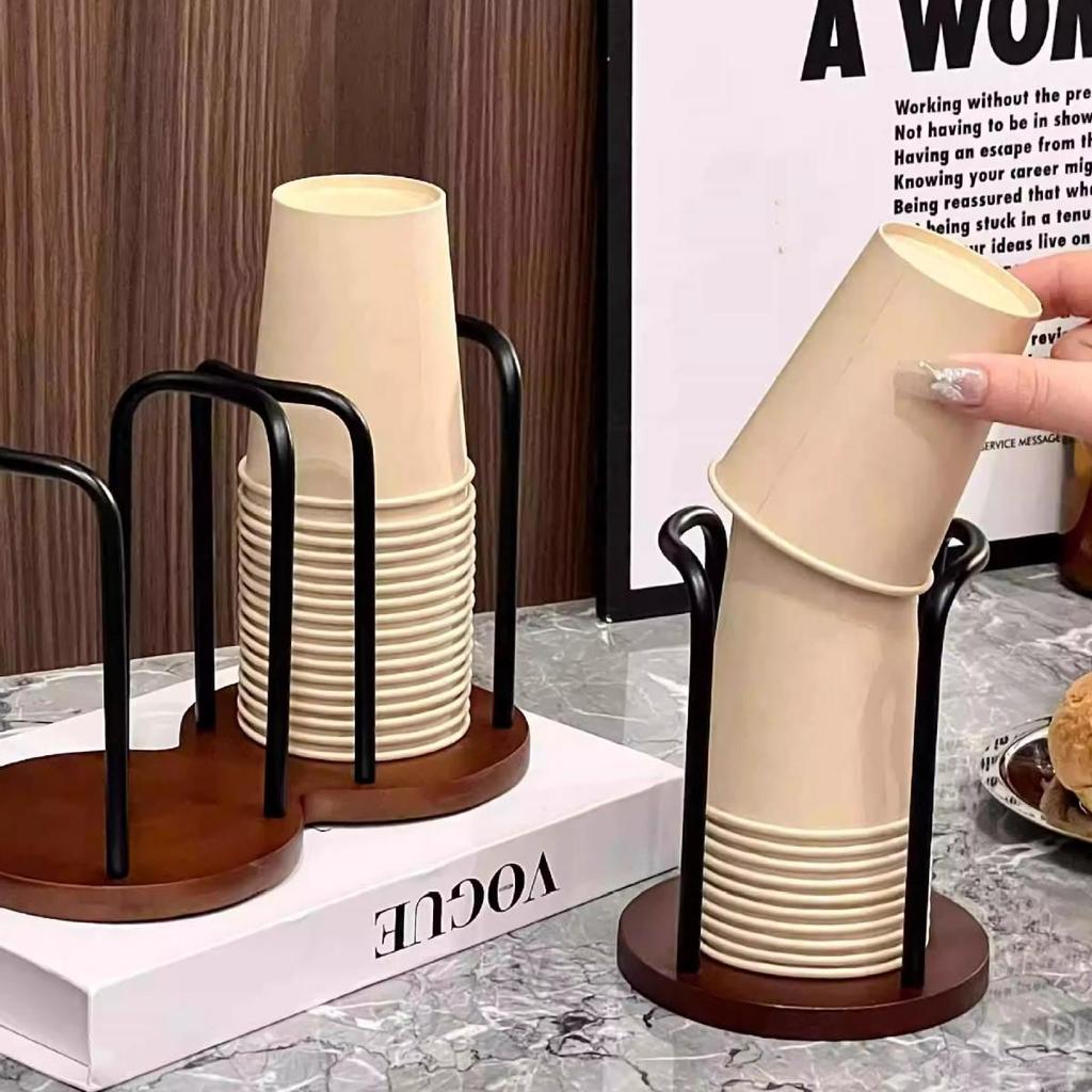Newcomer Discount: Paper Cup Holder & Dispenser for Coffee Table