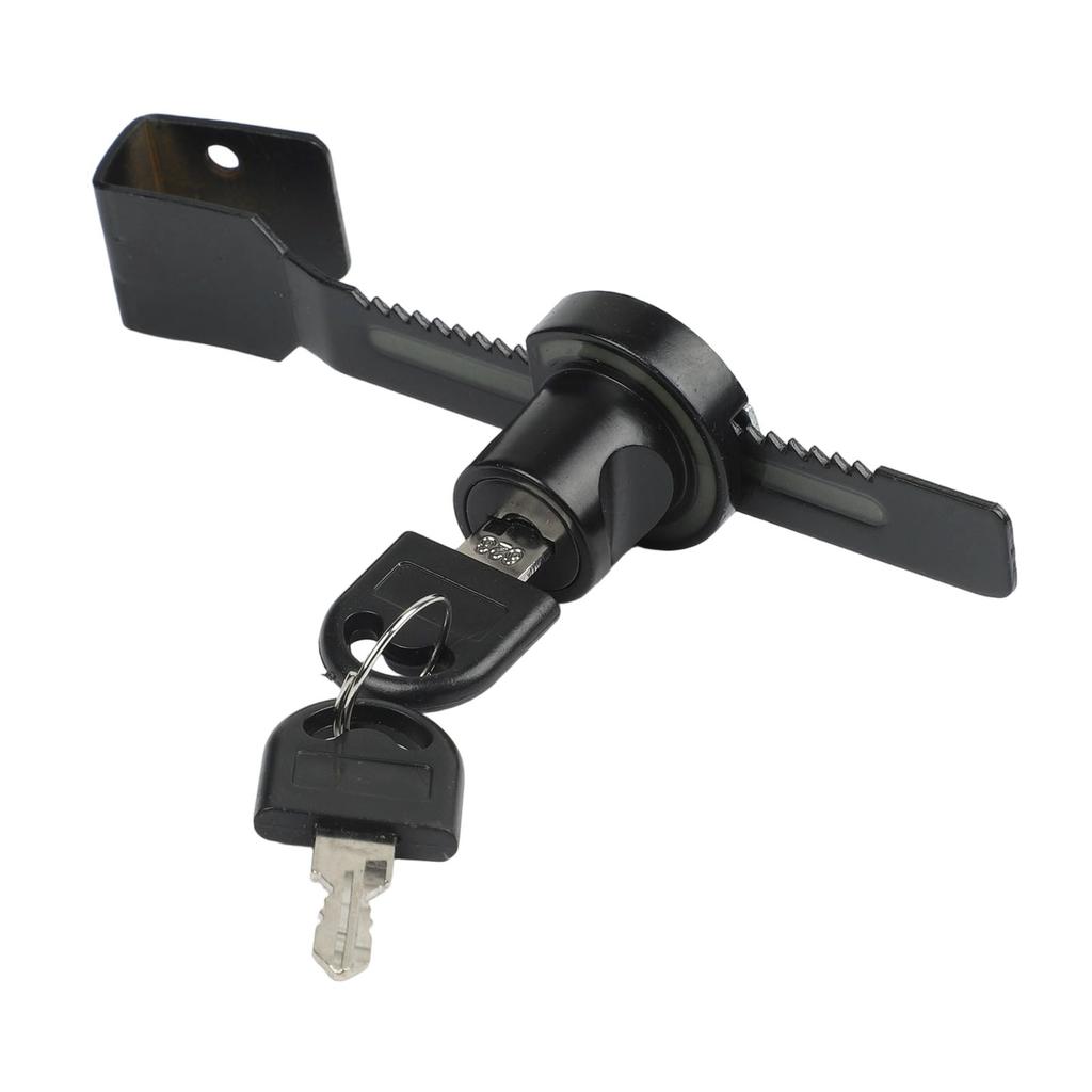 Punch Sliding Glass Door Lock for 12mm Thick Glass Clamp Zinc Alloy No Drilling Installation Luminous Positioning Feature