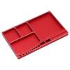 Magnetic Screw Tray Aluminium Alloy Magnetic Adsorption Widely Used Magnetic Parts Tray with Magnetic Pad for RC Repair
