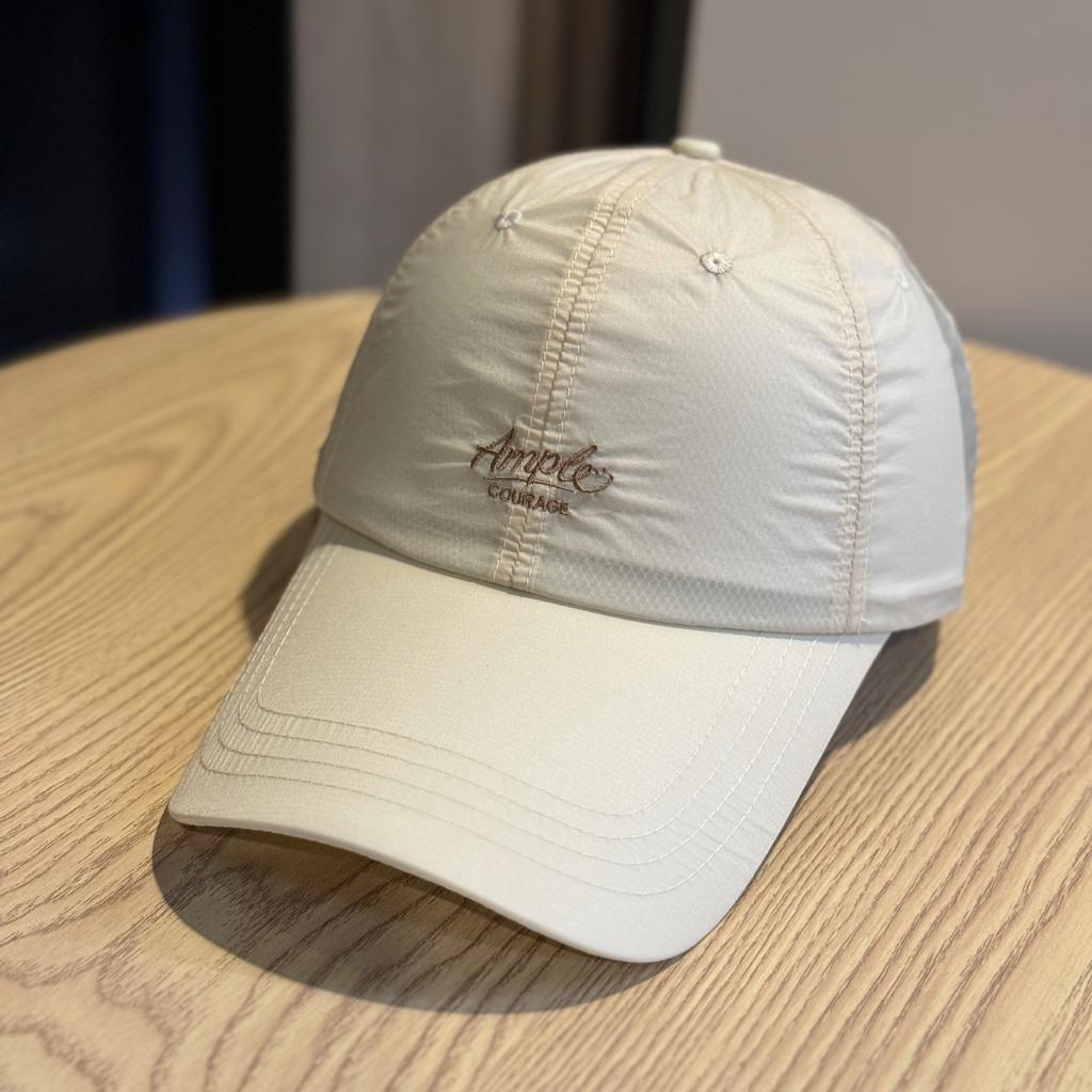 Spring and summer sun protection hat for men and women, quick-drying sports cap, outdoor hiking, mountaineering, fishing, waterproof casual sun hat