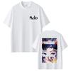 Ado Graphic Tshirt Personality Clothes Year Round Clothing Oversized Couples Unisex Y2k Short Sleeves Breathable High Quality