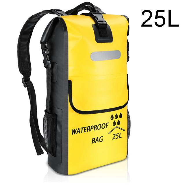 NEWBOLER Waterproof Bag For Kiking Kayaking Boating Canoeing Swimming Camping Water ResistantLarge Capacity 35L Backpack