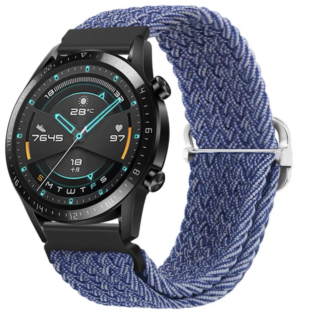 Pletená smyčka pro hodinky Samsung Watch 7 Band Prodyšné sportovní náramky na náramky pro Samsung Watch FE/Watch 6/Gear S3 Band 20mm 22mm