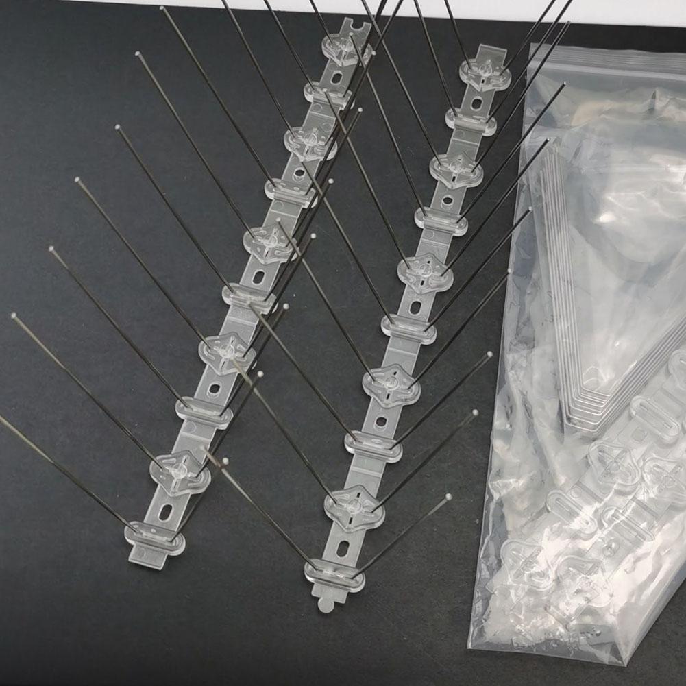 High Quality Birds Spikes Deterrent Cover 1/4/12pcs Accessory Adapter