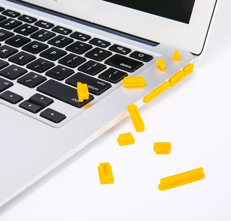 Silicone Anti-dust Plugs Notebook Computer Port Dust Plugs Laptop Port Dust Covers Stoppers HDMI RJ45 USB Port Interface Cover