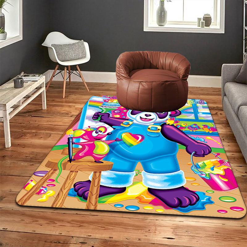Lisa Frank Rug Floor Mat for Living Room or Bedroom Soft and Comfortable Carpet a Gift for Birthday and Holiday.DFDT261018064