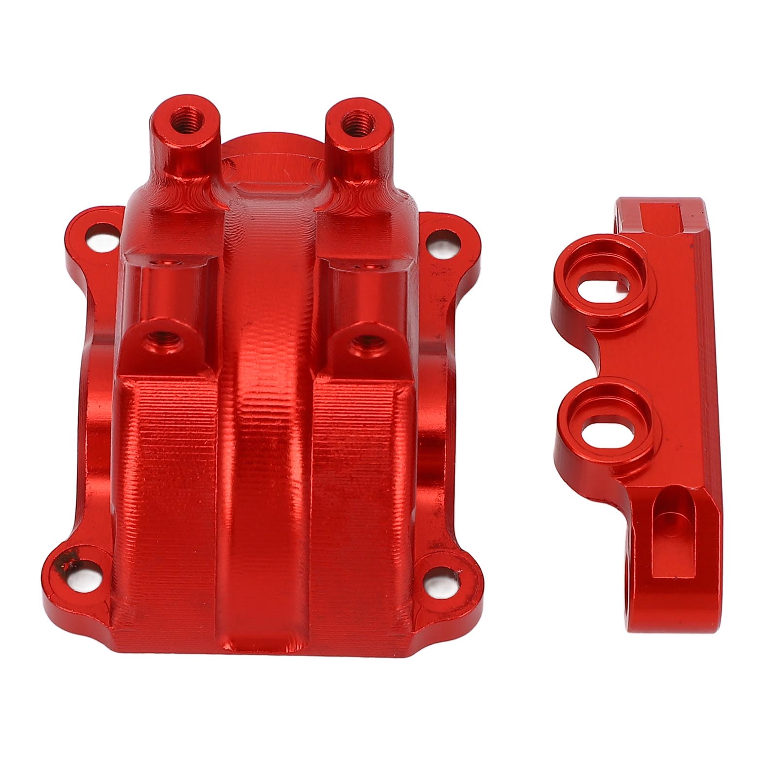 

RC Car Gearbox Cover Aluminum Alloy Metal Differential Housing Case Upper Arm for 110TT02TT02T