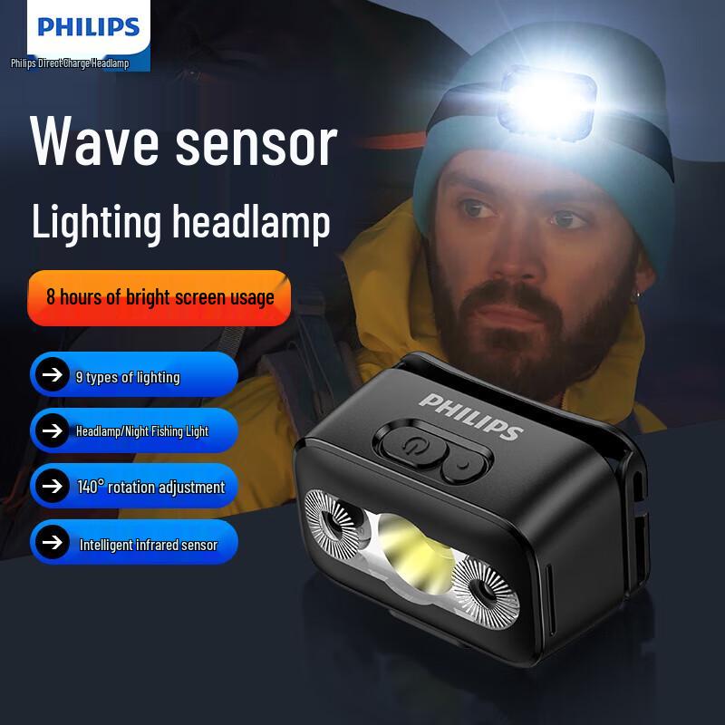 Philips Rechargeable Camping Headlamp
