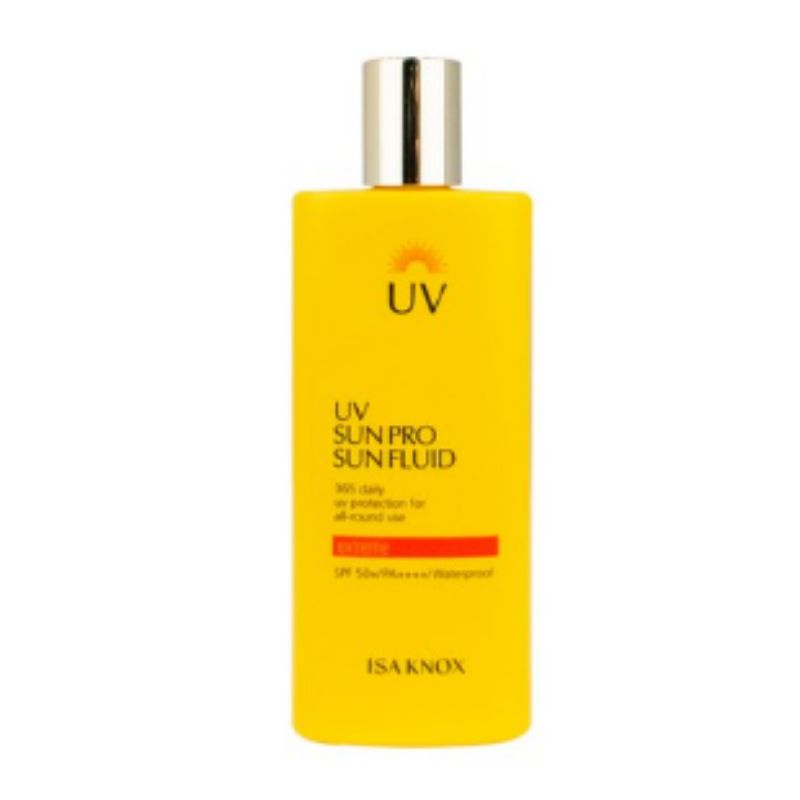 ISA KNOX UV Sun Pro 365 Extreme Sun Fluid SPF50+ PA++++ 70ml Lightweight Waterproof Sunscreen