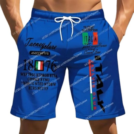 Italy Flag Boxing Shorts Pants 3D Print Fighting Training Unisex Men Women Quick Dry Fitness Gym Sport Workout Casual Streetwear