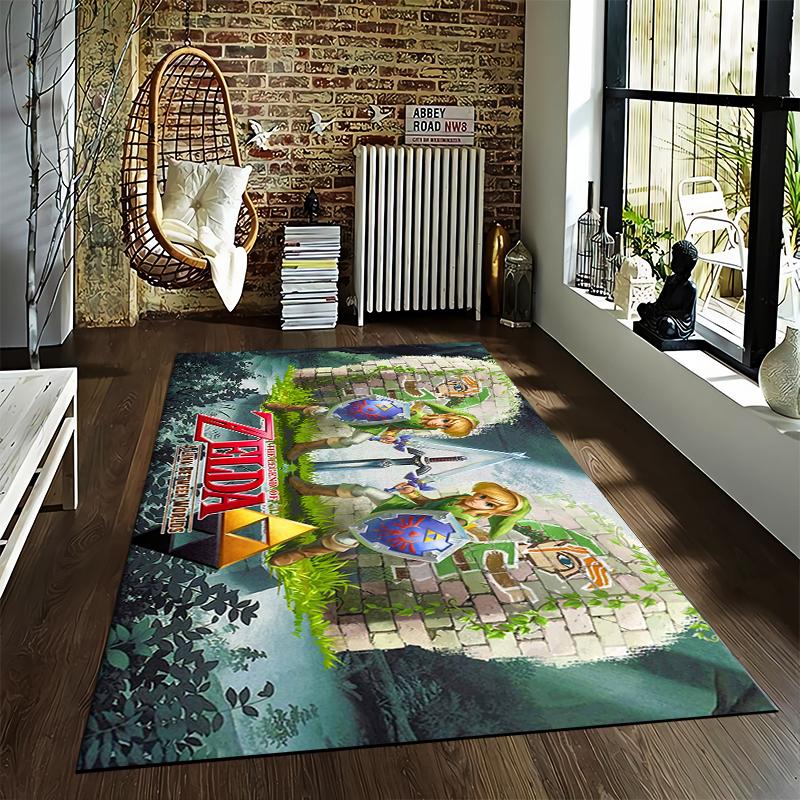 Legendary Adventure Game Rug Suitable for Use As an Anti-slip Game Mat for Living Room and Bedroom Sofas