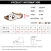 Fashion Fashion Double Buckle Platform Sandals Women Comfort Cross Strap Wedge Heel Sandals Woman Plus Size Non Slip Beach Slippers 43