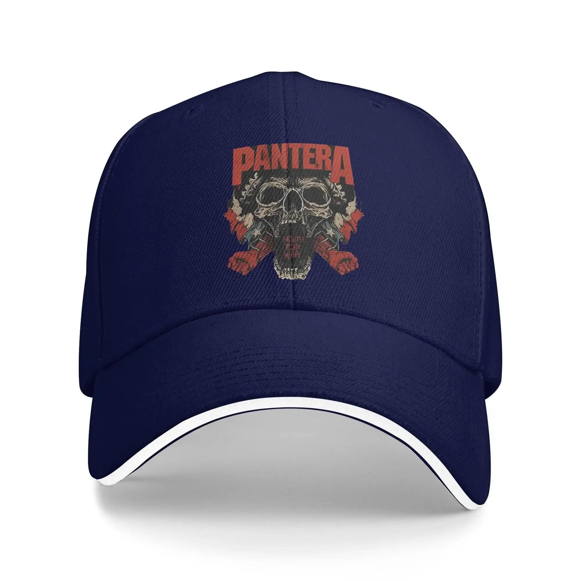 

Metal Band Rock Music Pantera Casual Baseball Cap Hunting Camping Hats Summer Sun Visor Unisex Women yk Retro Baseball Caps One Size