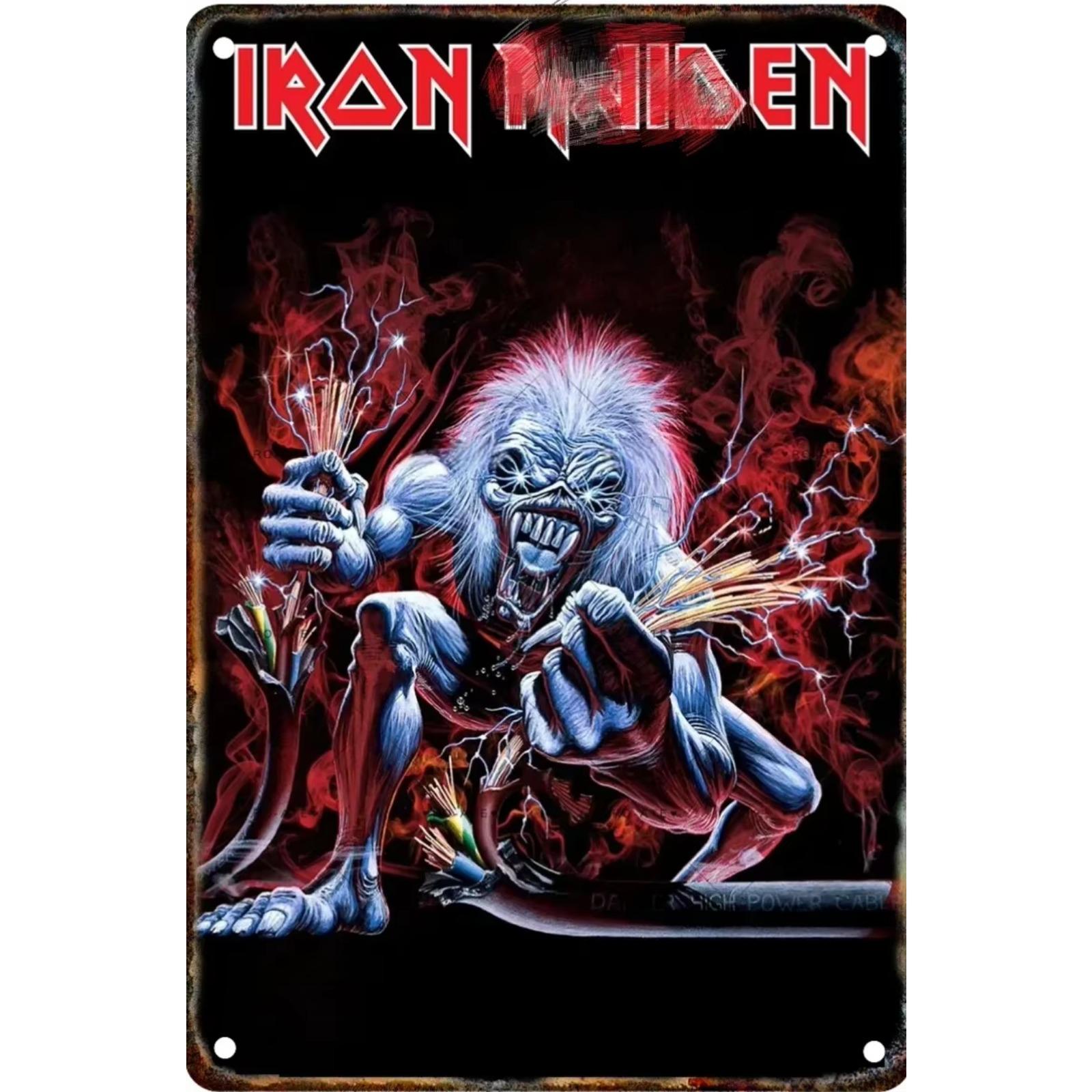 

Возвращение к древним Соул Металл Знак Живопись Рок-группа Плакат Главная Гостиная Клуб Фильм Настенное искусство Декоративная фреска 20x30cm золотистый